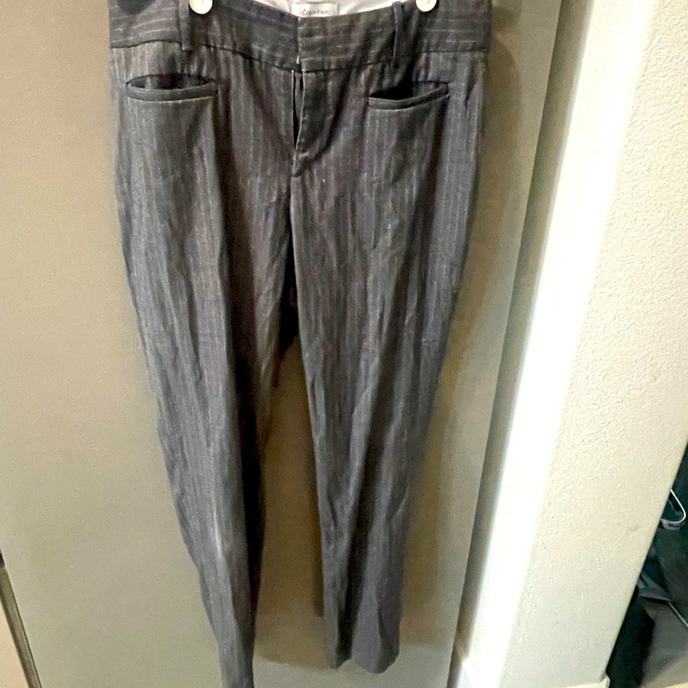 Calvin Klein Pants Trousers Grey size 8